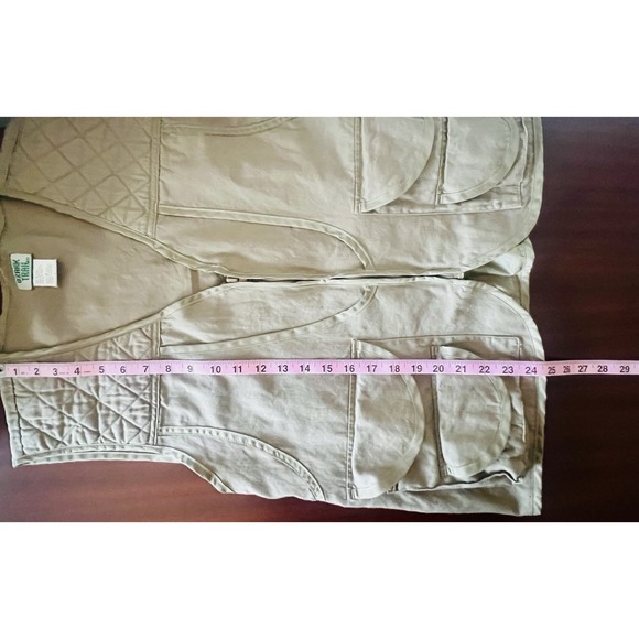 Ozark Trail Men's Hunting Vest‎ Size L Bird Shooting Khaki Gamebag Outdoors - Picture 8 of 8